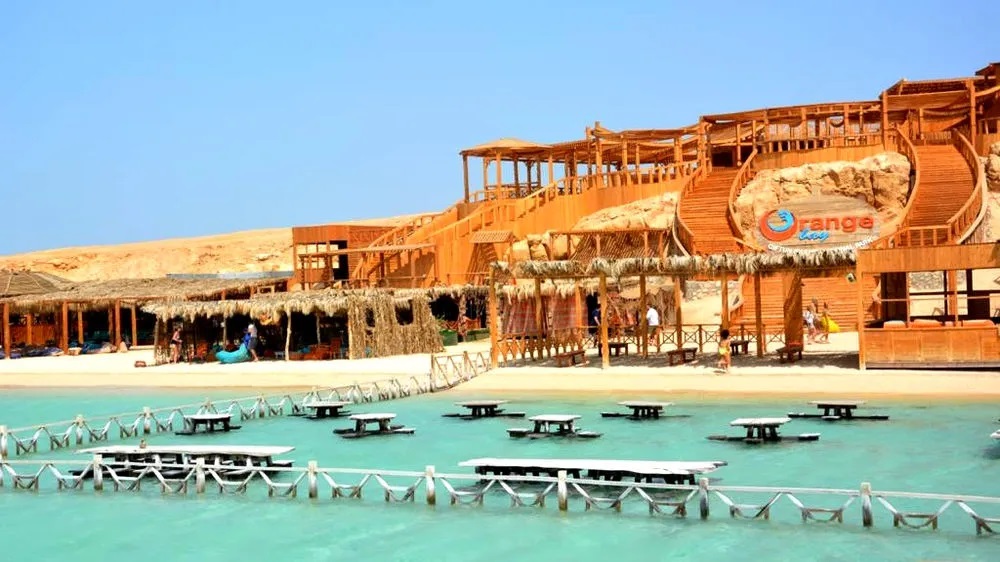 Bootstour zur Orange Bay in Hurghada