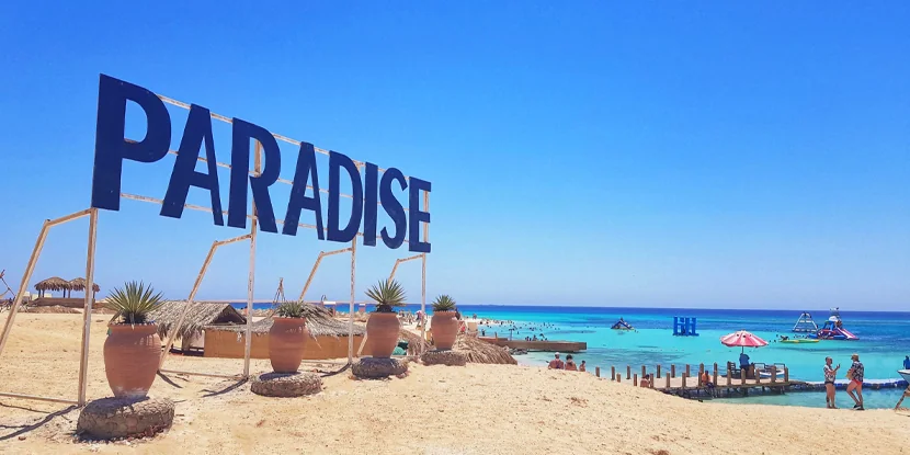 Bootstour zur Paradise Island in Hurghada