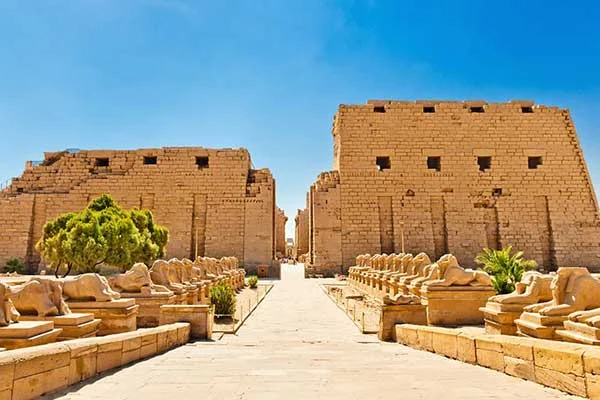 Karnak Temple Avenue of Sphinxes Luxor